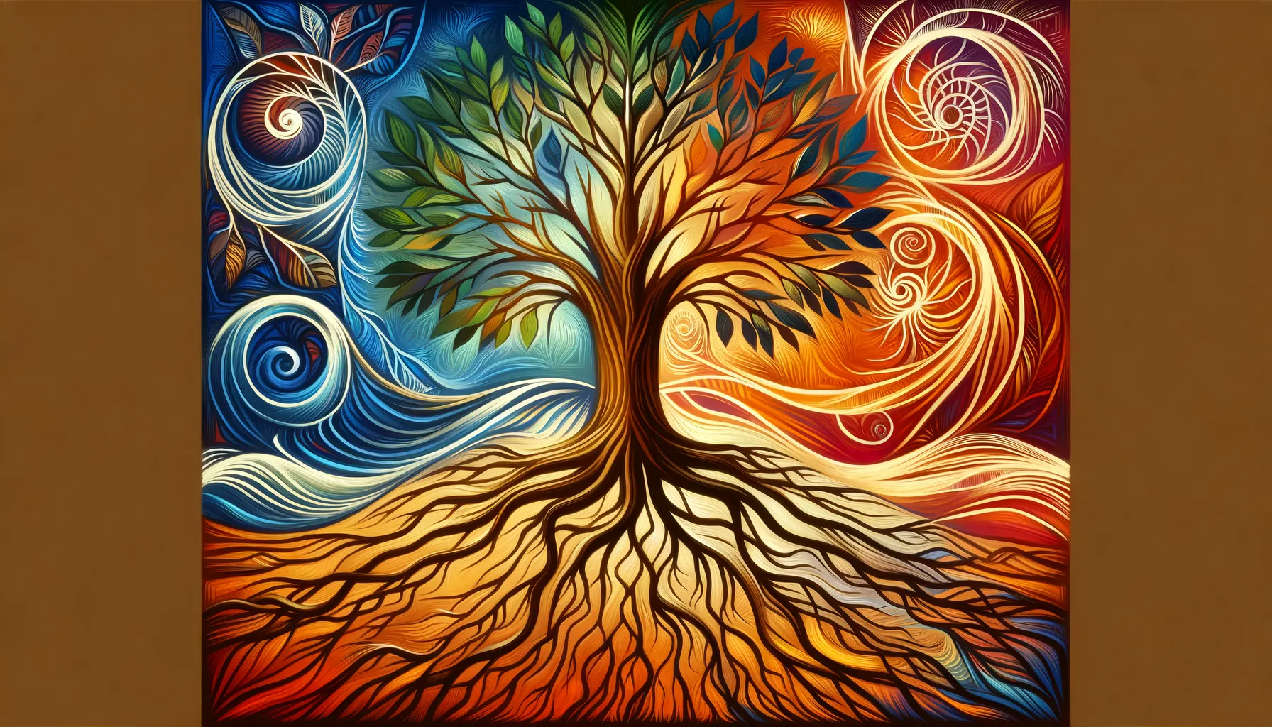 Entwined in the dance of growth, each relationship nurtures the tree of our being, with roots of trust and branches of shared experiences reaching skyward—symbolizing the intertwined journey of connection and personal evolution.