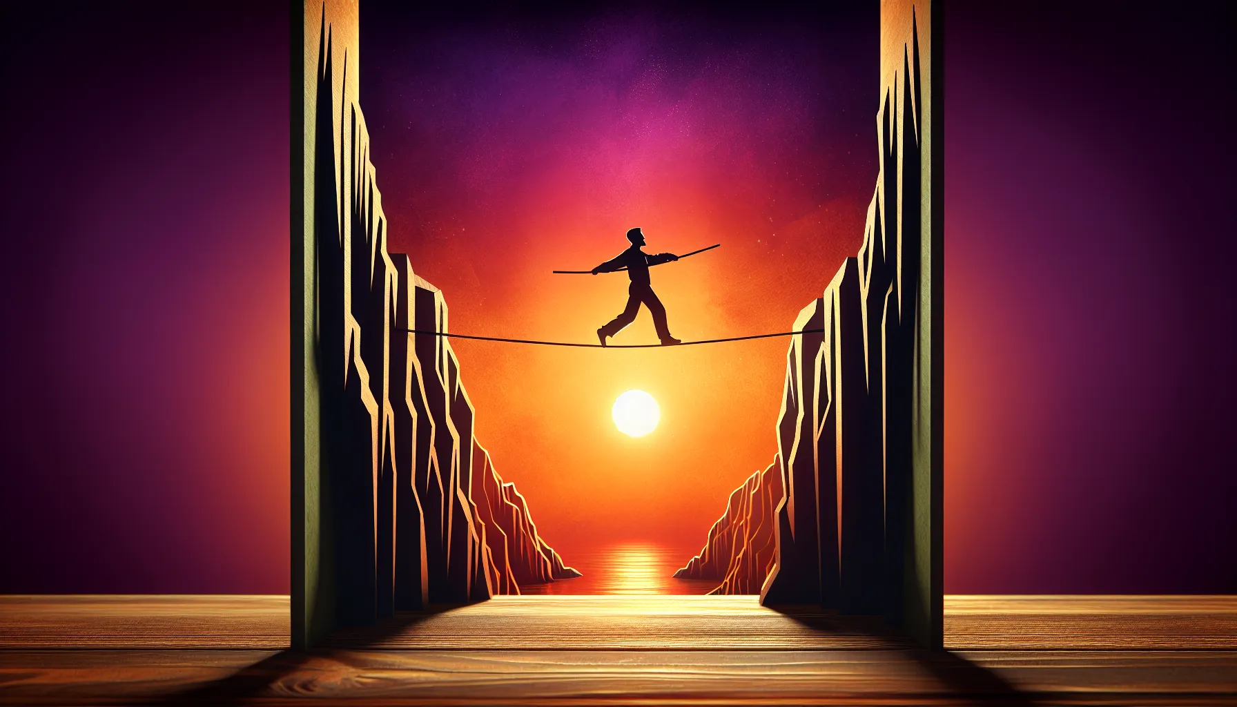 Like a tightrope walker suspended in a golden sunset, men too must navigate the fine line between the pursuit of independence and the embrace of commitment, each step a testament to their strength and vulnerability.