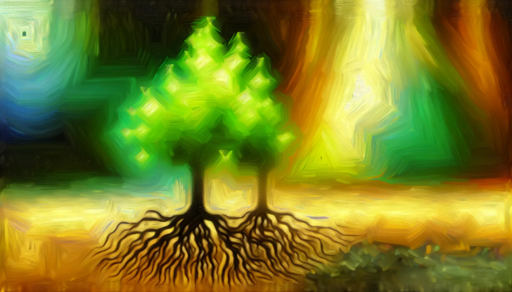 In the dance of daylight, where shadows play and intertwine, the <strong>convergence of roots</strong> and the <strong>union of branches</strong> symbolize the promise of a relationship rooted in mutual growth and shared aspirations, echoing the green flags that signal a harmonious future.