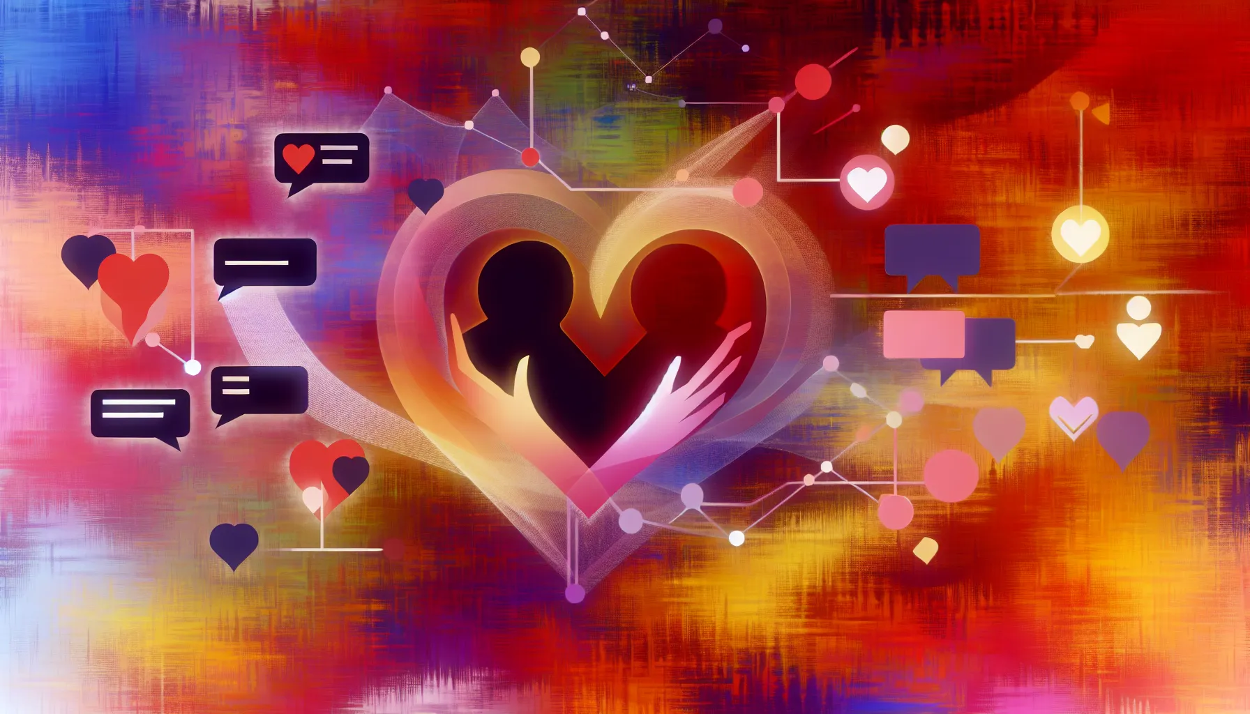 <strong>Where Hearts Meet Pixels:</strong> In the digital age, the quest for love intertwines with the art of communication, each touchpoint a blend of warmth and thoughtful intention.
