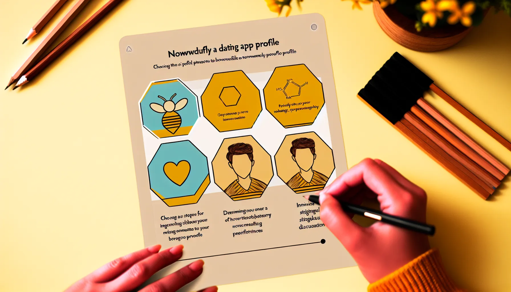 <strong>A Journey of the Heart:</strong> This flowchart serves as a navigator, guiding you through the sweet sequence of steps to find love and nurture relationships on Bumble, seamlessly blending practicality with the warm, inviting spirit of the app.