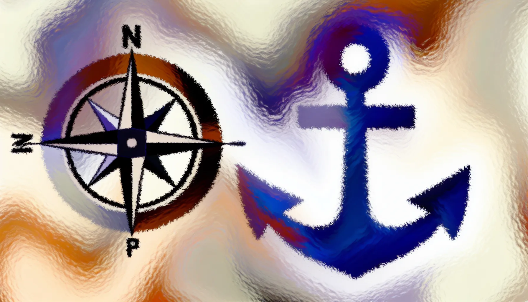 Compass and Anchor - Symbols of Understanding and Growth