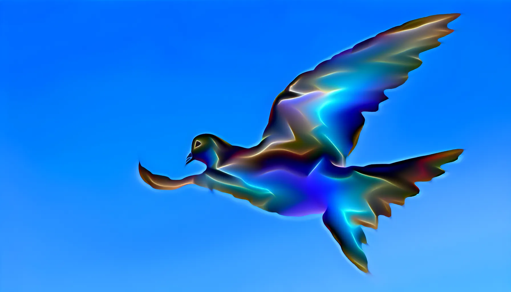 Abstract image depicting freedom and flexibility